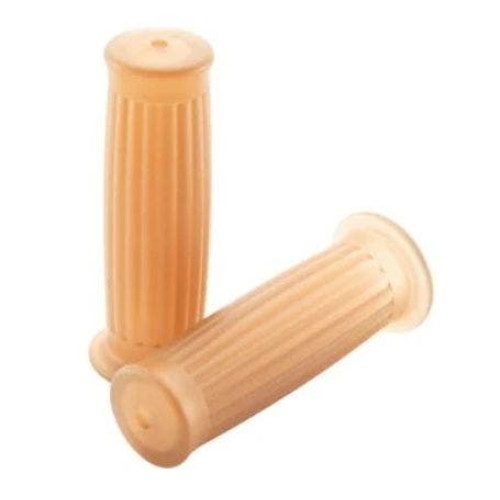 PartzBiz HD: 4422450-BikeMaster Motorcycle 7/8" Grip Caf√© Classic Lines 118mm WLG-225-Caf√©