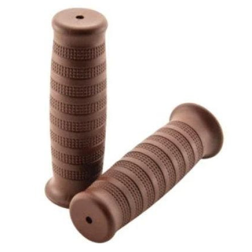 PartzBiz HD: 4422411-BikeMaster Motorcycle 7/8 ” ปลอกแฮนด์ Brown Wicker 124mm WLG-221-Brown