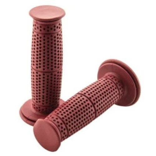 PartzBiz HD: 4422412-BikeMaster Motorcycle 7/8" Grips Red Punch 125mm WLG-89-Red