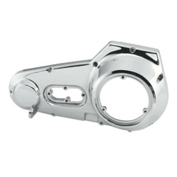 PartzBiz HD TR489672 - Biker's Choice Chrome Outer Primary Cover Harley FLH Touring 99-06 OE 60665-99 replacement part old school chopper bagger electra glide road street king cvo