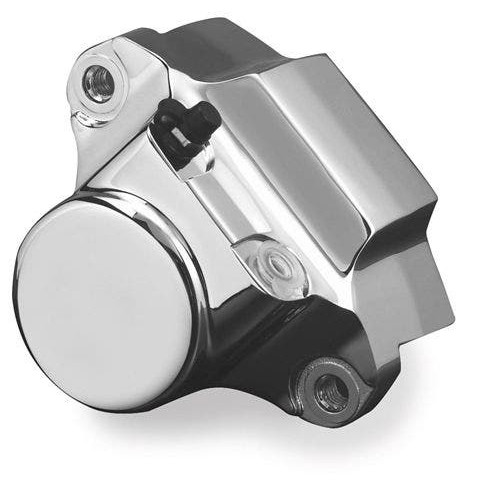 PartzBiz HD: 4422406-Biker's Choice Chrome Rear Brake Caliper & Bracket for '02-'07 Harley FLT | 