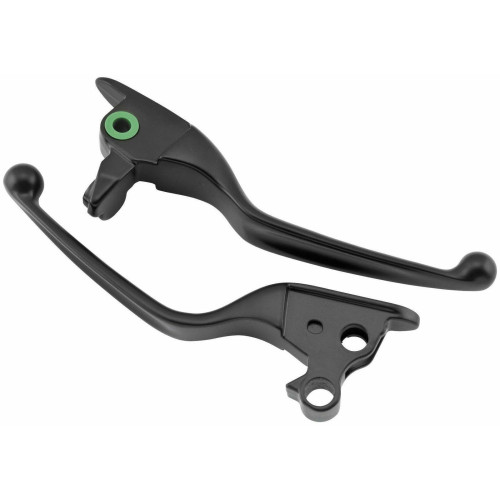 PartzBiz HD: 4422354-Bikers Choice Black Levers Brake Clutch Harley Models Big Twin Sportster 96-14