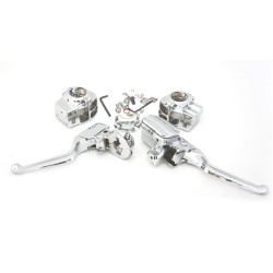 PartzBiz HD TR601746 - Bikers Choice Chrome Handlebar Controls for Harley Touring Models 08-13 - 601746 84703 PartzBiz HD TR601746 - Bikers Choice Chrome Handlebar Controls for Harley Touring Models 08-13 - 601746 84703