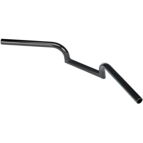 PartzBiz HD: 4422226-Biltwell 6013-2016 1 ” Moustache Smooth Slotted Black แฮนด์บาร์ Harley Metric 0601-5131 06015131 davidson sx650 shadow virago vulcan intruder bobber chopper motorcycle