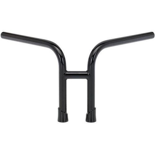 PartzBiz HD: 4422204-Biltwell 6201-2012 Black RE-Bar 9-1/2" Rise 1" Non-Dimpled Handlebars for Harley & Custom Street Raked Sport Softail Drag Fat Bob Motorcycle Chopper 0601-3575 06013575