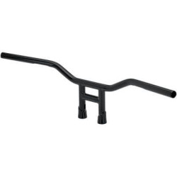 PartzBiz HD DS06015141 - Biltwell 6201-2016 8 ” Tyson T-Bar Smooth Slotted Black 1 ” แฮนด์ Harley Metric 0601-5141 06015141 davidson XS650 shadow virago vulcan intruder bobber chopper motorcycle