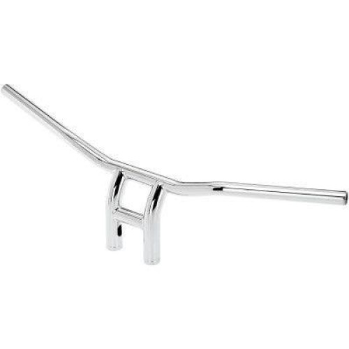 PartzBiz HD: 4422220-Biltwell 6258-1053 8" Tyson XL Pullback 1" Chrome T-Bar Smooth Slotted Harley Handlebar 0601-5164 06015164 davidson XS650 shadow virago vulcan intruder bobber chopper motorcycle 