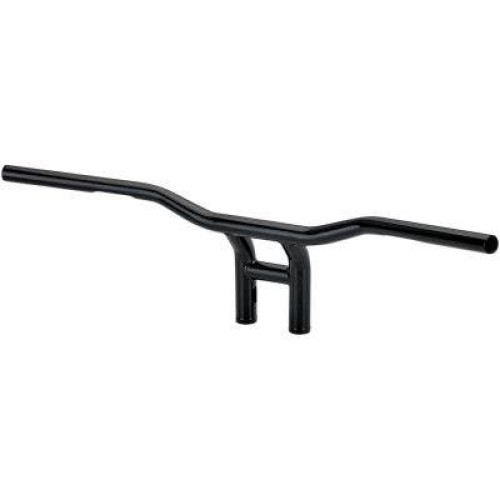 PartzBiz HD: 4422180-Biltwell 6258-2013 8" Tyson XL Pullback 1" Black T-Bar Smooth Slotted Harley Handlebar 0601-5163 06015163 davidson XS650 shadow virago vulcan intruder bobber chopper motorcycle 