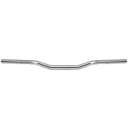 PartzBiz HD DS06014658 - Biltwell 6307-1053 Chrome Tracker O/S 1-3/4 ” Rise Slotted 1-1/8 ” แฮนด์สำหรับ Harley Sportster XL และเมตริก Custom Dirt Track Vintage Street Chopper 0601-4658 06014658