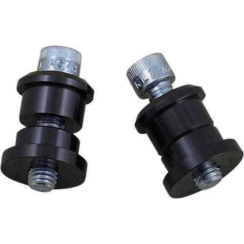 PartzBiz HD: 4422147-Biltwell 6908-201 Black Solid Riser Bushings CNC for Harley & Custom PartzBiz HD: 4422147-Biltwell 6908-201 Black Solid Riser Bushings CNC for Harley & Custom