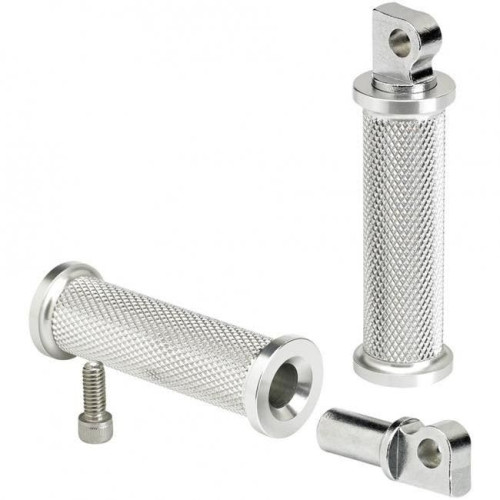 PartzBiz HD: 4422149-Biltwel l7003-203-01 Silver Aluminum ROCKER Foot Pegs - Harley and Universal Fit chopper vintage street race custom motorcycle bike accessories parts 1620-1298 16201298 PartzBiz HD: 4422149-Biltwel l7003-203-01 Silver Aluminum ROCKER Foot Pegs - Harley and Universal Fit chopper vintage street race custom motorcycle bike accessories parts 1620-1298 16201298