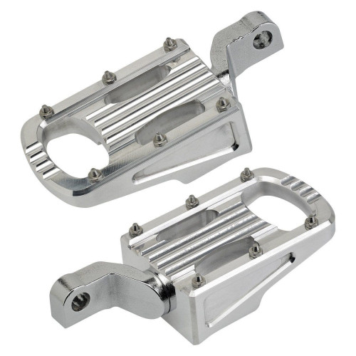 PartzBiz HD: 4422119-Biltwell 7006-303-02 Punisher Footpeg Step Polished Harley XL FXS FXC 08-20 PartzBiz HD: 4422119-Biltwell 7006-303-02 Punisher Footpeg Step Polished Harley XL FXS FXC 08-20