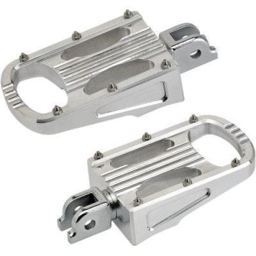 PartzBiz HD: 4422120-Biltwell 7006-303-03 Chrome Aluminum Punisher Footpeg Set H-D Softail M8 18-Up PartzBiz HD: 4422120-Biltwell 7006-303-03 Chrome Aluminum Punisher Footpeg Set H-D Softail M8 18-Up