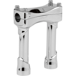 PartzBiz HD DS06020659 - Biltwell Chrome 6" Tall Murdock Risers for Harley Models 1" Clamping Area | MR-006-HD-CP PartzBiz HD DS06020659 - Biltwell Chrome 6" Tall Murdock Risers for Harley Models 1" Clamping Area | MR-006-HD-CP