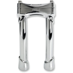 PartzBiz HD DS06020894 - Biltwell Chrome 8" Murdock Pullback Handlebar Risers for Harley & Custom | MP-008-HD-CP PartzBiz HD DS06020894 - Biltwell Chrome 8" Murdock Pullback Handlebar Risers for Harley & Custom | MP-008-HD-CP