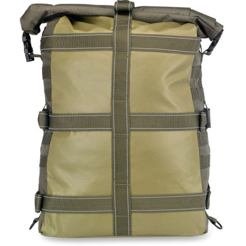PartzBiz HD: 4422044-Biltwell Green EXFIL-80 MOLLE Tool Travel Motorcycle Luggage Backpack Sissy Bar