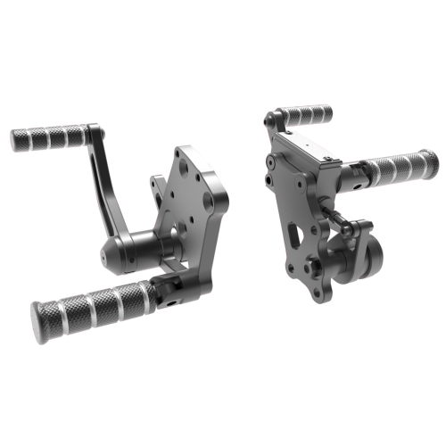 PartzBiz HD: 4421985-Black Billet Forward Control Foot Peg Kit 5/8" Harley Big Twin 4 Speed Softail 36-99 PartzBiz HD: 4421985-Black Billet Forward Control Foot Peg Kit 5/8" Harley Big Twin 4 Speed Softail 36-99