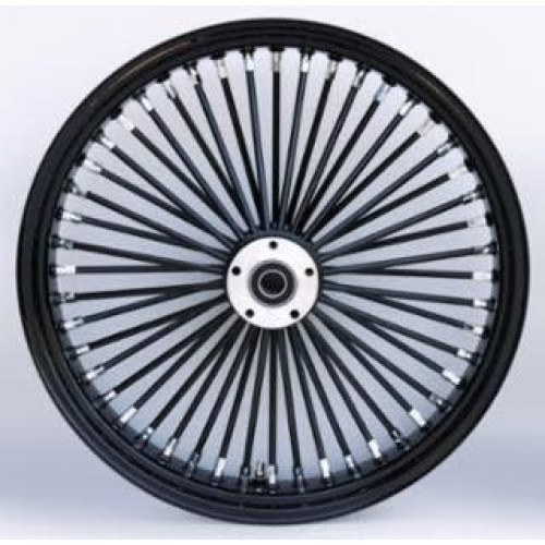 PartzBiz HD: 4421988-Black/Black Ultima 48 Fat King Spoke 21 x 3.5 Front Dual Disc Wheel Harley 08-19 37-724 Touring Bagger Dresser FLHT FLHX FLHR FLTR Electra Street Road Glide King Ultra Limited Classic PartzBiz HD: 4421988-Black/Black Ultima 48 Fat King Spoke 21 x 3.5 Front Dual Disc Wheel Harley 08-19 37-724 Touring Bagger Dresser FLHT FLHX FLHR FLTR Electra Street Road Glide King Ultra Limited Classic