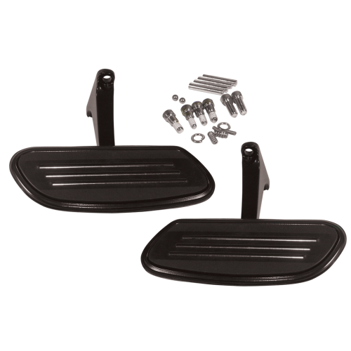 PartzBiz HD: 4421941-Black Passenger Streamliner Style Floorboard Kit Harley Touring 93-18 50378-07 PartzBiz HD: 4421941-Black Passenger Streamliner Style Floorboard Kit Harley Touring 93-18 50378-07