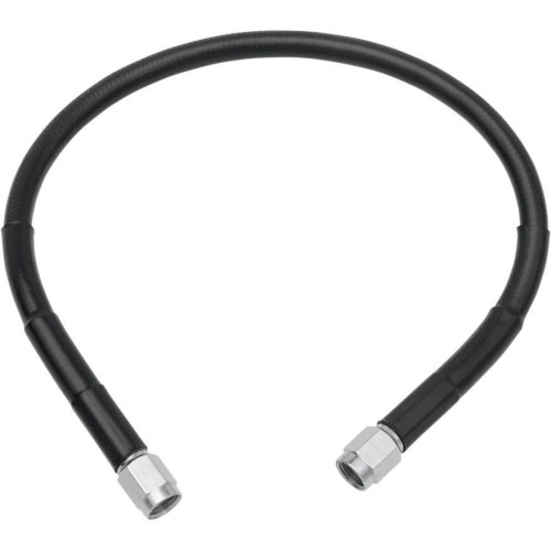 PartzBiz HD: 4421876-Drag Universal Black Vinyl 69" Stainless Steel Brake Line w/ AN-3 Fittings Ends | 1741-2740 PartzBiz HD: 4421876-Drag Universal Black Vinyl 69" Stainless Steel Brake Line w/ AN-3 Fittings Ends | 1741-2740