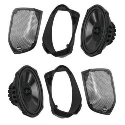 PartzBiz HD WP63-8161 - Boss Audio BHD14 Rear Saddlebag Speakers Kit 6 x 9 Harley Touring FLH/T 14-Up PartzBiz HD WP63-8161 - Boss Audio BHD14 Rear Saddlebag Speakers Kit 6 x 9 Harley Touring FLH/T 14-Up