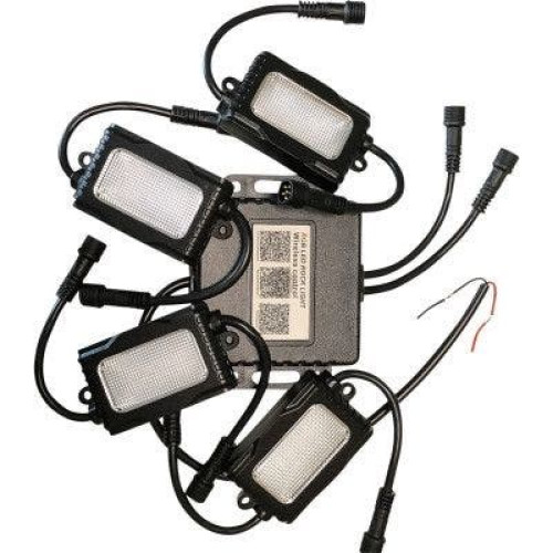 PartzBiz HD: 4421745-EPC Great Price. Free Shipping. Brite-Lites LED Rock Light Pod x4 Kit 2.0- RGB and Bluetooth Controller 
