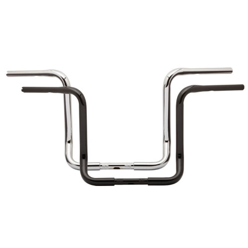 PartzBiz HD: 4421738-Burly 15" Chrome Bagger Ape Hanger Handlebars for Harley FLH/T 86-14 - B12-2002C
