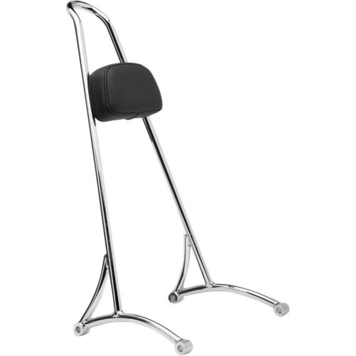 PartzBiz HD: 4421617-Burly Brand 20" Tall Version Chrome Sissy Bar w/ Pad for Harley Sportster 04-16 | B13-1501C PartzBiz HD: 4421617-Burly Brand 20" Tall Version Chrome Sissy Bar w/ Pad for Harley Sportster 04-16 | B13-1501C
