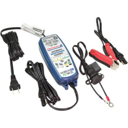 PartzBiz HD DS38070135 - Tecmate Optimate 2 Automatic 12 Volt Battery Charger Standard AGM GEL Batteries