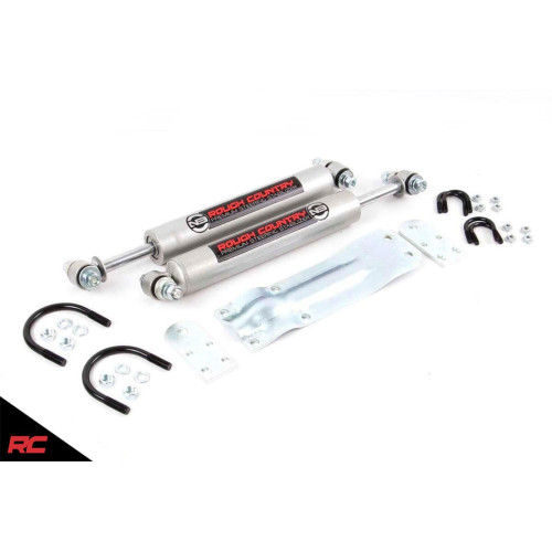 PartzBiz HD: 4421367-Chevrolet GMC Ford Dodge Rough Country Dual N3 ชุดกันโคลงพวงมาลัย 8735630 รถกระบะ 4wd รถบรรทุกคลาสสิก