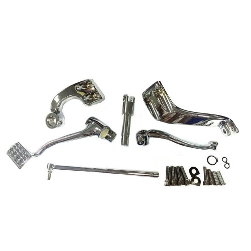 PartzBiz HD: 4421326-Chrome 3" Extension Mid Control Kit Bobber Chopper Harley Sportster XL 14-Up PartzBiz HD: 4421326-Chrome 3" Extension Mid Control Kit Bobber Chopper Harley Sportster XL 14-Up