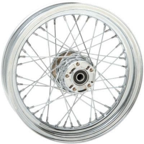 PartzBiz HD: 4421308-Chrome 40 Spoke Laced 16" Rear Wheel Harley 00-06 Softail Dyna 40700-03 W/O ABS Softail best new rim upgrade replacement custom chopper bobber PartzBiz HD: 4421308-Chrome 40 Spoke Laced 16" Rear Wheel Harley 00-06 Softail Dyna 40700-03 W/O ABS Softail best new rim upgrade replacement custom chopper bobber
