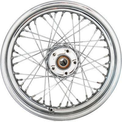 PartzBiz HD: 4421310-Chrome 40 Spoke Laced 16" Rear Wheel Harley 12-17 FLST C/F/N W/O ABS Softail best new rim upgrade replacement custom chopper bobber PartzBiz HD: 4421310-Chrome 40 Spoke Laced 16" Rear Wheel Harley 12-17 FLST C/F/N W/O ABS Softail best new rim upgrade replacement custom chopper bobber