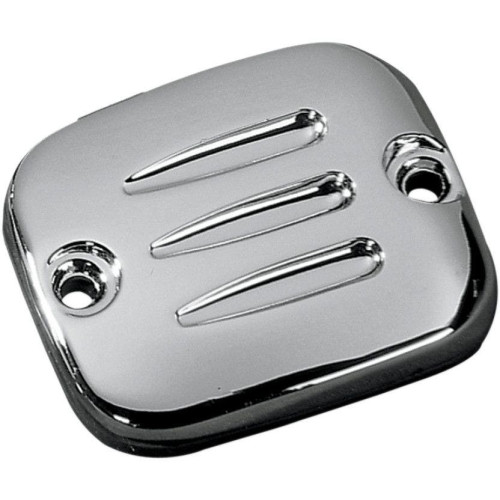 PartzBiz HD: 4421243-Chrome Groove Front Brake Master Cylinder Cover for Harley XL Touring Softail Dyna PartzBiz HD: 4421243-Chrome Groove Front Brake Master Cylinder Cover for Harley XL Touring Softail Dyna