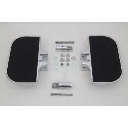 PartzBiz HD VT27-0917 - Chrome Mini Floorboards Footrests Footpegs Rubber Style Harley XL Softail Dyna 27-0917 PartzBiz HD VT27-0917 - Chrome Mini Floorboards Footrests Footpegs Rubber Style Harley XL Softail Dyna 27-0917