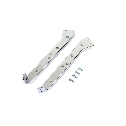 PartzBiz HD: 4421178-Chrome Saddlebag Guard Kit เสริมวงเล็บ 49-0532 Harley Touring 79-13 PartzBiz HD: 4421178-Chrome Saddlebag Guard Kit เสริมวงเล็บ 49-0532 Harley Touring 79-13