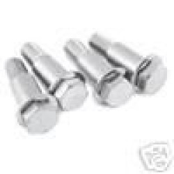 PartzBiz HD DSDS310125 - Chrome Shock Bolts for Harley Softail 84-99 | C-80-127H