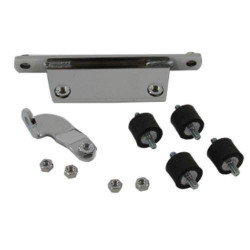 PartzBiz HD VT31-0221 - Chrome Softail Style 6" Round Oil Tank Mount Kit 84-99 Harley FLST FXST 62707-84 31-0221 310221 6270784 PartzBiz HD VT31-0221 - Chrome Softail Style 6" Round Oil Tank Mount Kit 84-99 Harley FLST FXST 62707-84 31-0221 310221 6270784