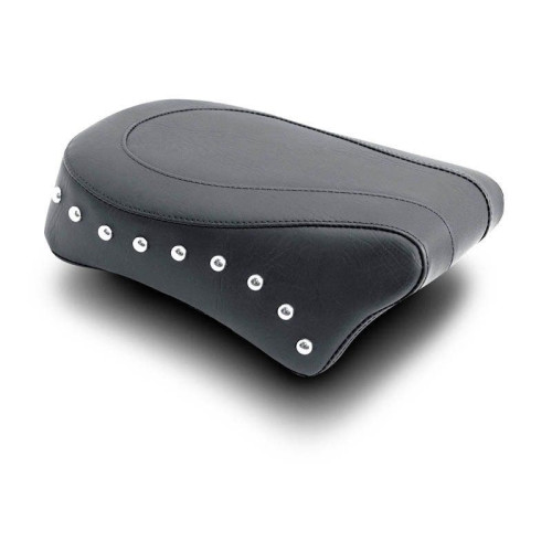 PartzBiz HD: 4421165-Mustang Seats Chrome Studded Standard Rear Seat Pillion Harley Dyna Models 06-17 | 76108 PartzBiz HD: 4421165-Mustang Seats Chrome Studded Standard Rear Seat Pillion Harley Dyna Models 06-17 | 76108