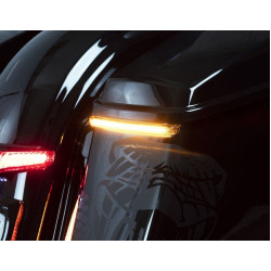 PartzBiz HD DS20402011 - Ciro 40008 Bag Blades Saddlebag Accent Lights w/ Controller Harley FLH/T 14-20