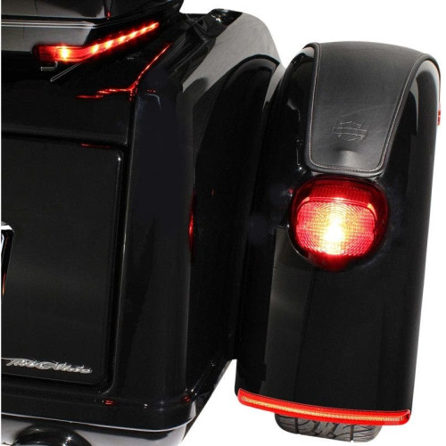 PartzBiz HD: 4421112-Ciro 40041 Smoked Red LED Fender Blades Brake / Signal Lights 09-19 Harley DavidsonTri Glide Ultra Classic Street Glide Trike Lighting Upgrade 2040-2383 20402383 PartzBiz HD: 4421112-Ciro 40041 Smoked Red LED Fender Blades Brake / Signal Lights 09-19 Harley DavidsonTri Glide Ultra Classic Street Glide Trike Lighting Upgrade 2040-2383 20402383
