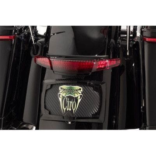 PartzBiz HD: 4421126-EPC Great Price. Free Shipping. Ciro 40074 LED Taillight and Licence Plate Mount Black Harley Touring FLHX 14-Up