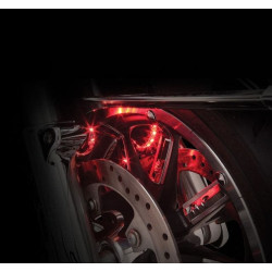 PartzBiz HD DS20401894 - Ciro 41009 Shock & Awe Fork Mounted Wheel LED Lights Set Harley Touring 00-Up PartzBiz HD DS20401894 - Ciro 41009 Shock & Awe Fork Mounted Wheel LED Lights Set Harley Touring 00-Up