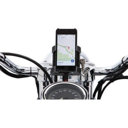 PartzBiz HD: 4421084-EPC Great Price. Free Shipping. Ciro 50312 Premium Smartphone GPS Holder Bar Mount Chrome Harley Universal