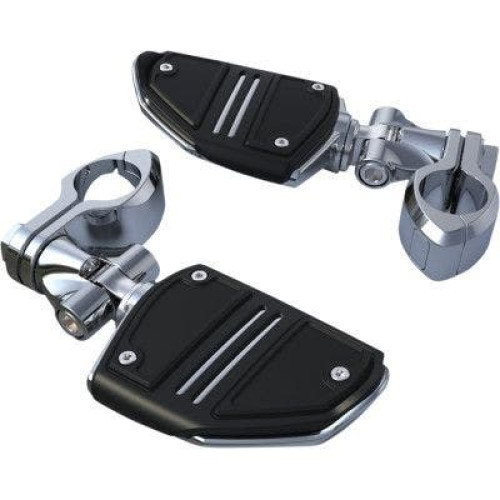 PartzBiz HD: 4421061-Ciro 60503 Mini Twin Rail Boards Standard Chrome Clevis 1 1/4" Engine Guards 1621-0973 16210973