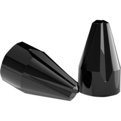 PartzBiz HD DS24040845 - Ciro 70024 Black Fluted Spike Engine Bolt Cap Set Harley Milwaukee 8 M8 17-19 PartzBiz HD DS24040845 - Ciro 70024 Black Fluted Spike Engine Bolt Cap Set Harley Milwaukee 8 M8 17-19