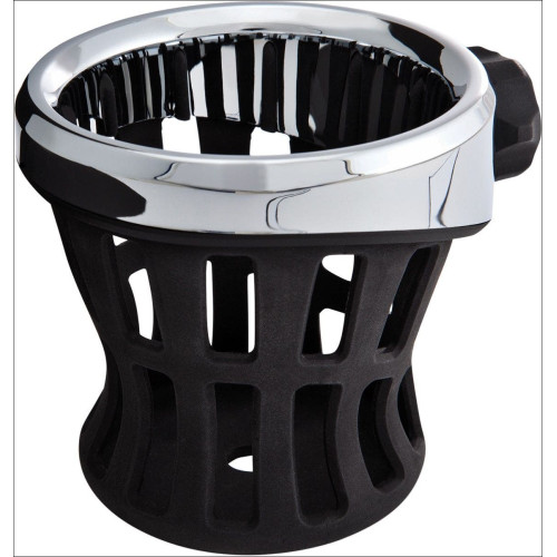 PartzBiz HD: 4420997-Ciro 50003 Chrome Bottle or Cup Drink Holder Only Harley or Metric PartzBiz HD: 4420997-Ciro 50003 Chrome Bottle or Cup Drink Holder Only Harley or Metric