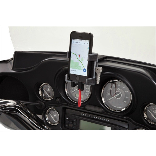 PartzBiz HD: 4420943-Ciro Fairing Mount ที่วางสมาร์ทโฟน/GPS ระดับพรีเมียมพร้อมที่ชาร์จ Harley 14-16 FLH/T | 50217 PartzBiz HD: 4420943-Ciro Fairing Mount ที่วางสมาร์ทโฟน/GPS ระดับพรีเมียมพร้อมที่ชาร์จ Harley 14-16 FLH/T | 50217