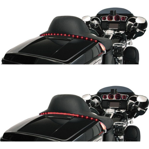 PartzBiz HD: 4420954-Ciro Tour Blade Run Turn Brake LED Turn Signal Lid Light Harley 14-23 w/Cntrllr | 40200 PartzBiz HD: 4420954-Ciro Tour Blade Run Turn Brake LED Turn Signal Lid Light Harley 14-23 w/Cntrllr | 40200