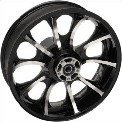 PartzBiz HD DS02022105 - Coastal Moto Black Cut Largo 3D 18" Rear Cast Wheel Only Harley 08-17 w/ ABS | 3D-LGO185BC-ABS PartzBiz HD DS02022105 - Coastal Moto Black Cut Largo 3D 18" Rear Cast Wheel Only Harley 08-17 w/ ABS | 3D-LGO185BC-ABS